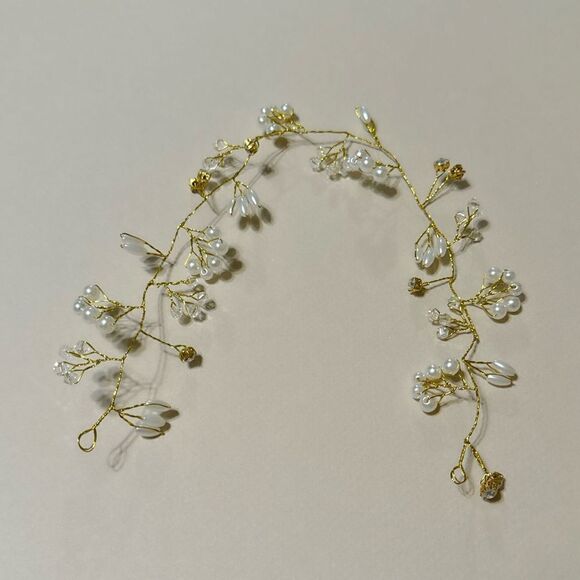 Flower headband N758 - Picture 3 of 5